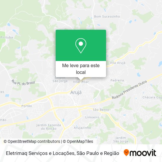 Eletrimaq Serviços e Locações mapa