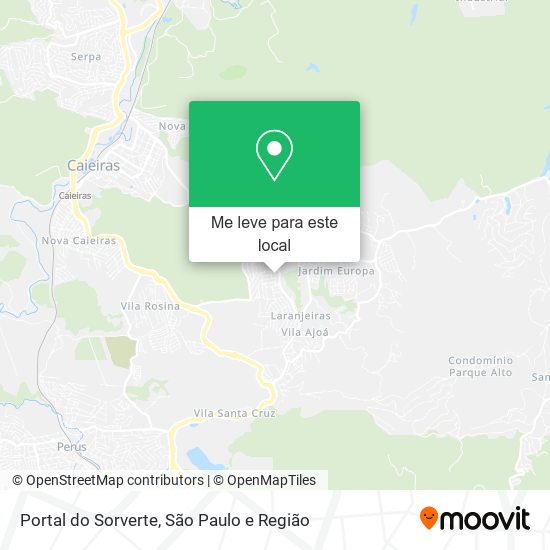 Portal do Sorverte mapa