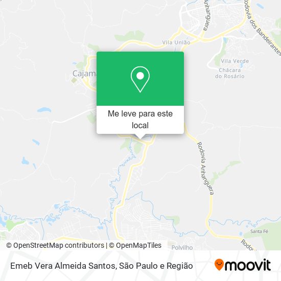 Emeb Vera Almeida Santos mapa