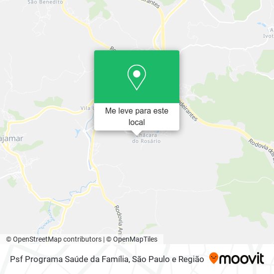 Psf Programa Saúde da Família mapa