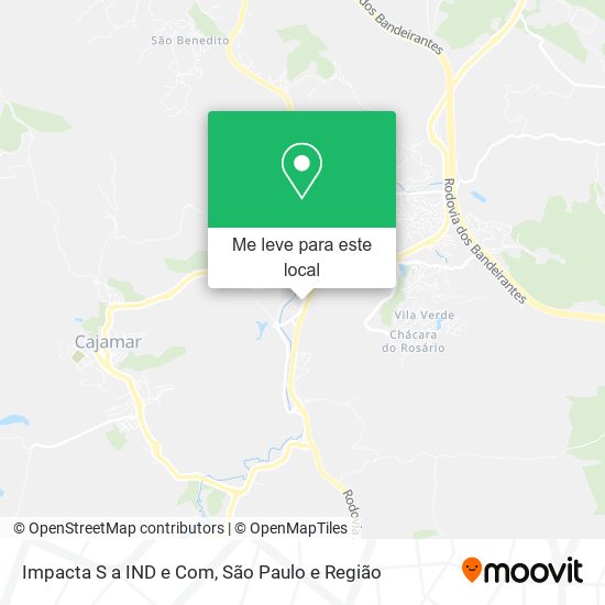 Impacta S a IND e Com mapa