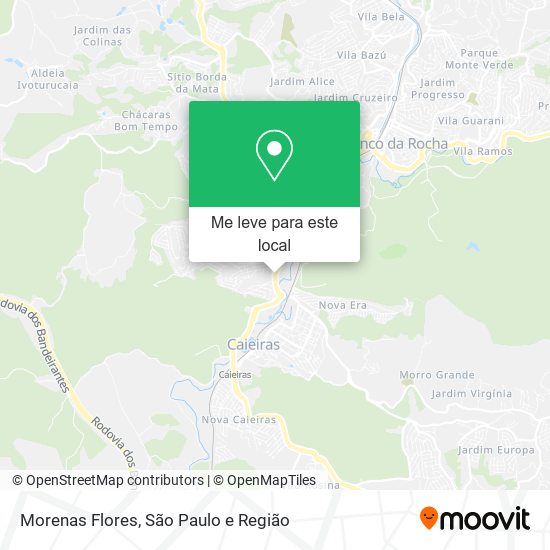 Morenas Flores mapa
