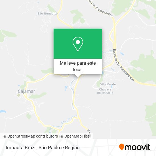 Impacta Brazil mapa