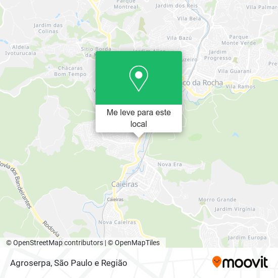 Agroserpa mapa