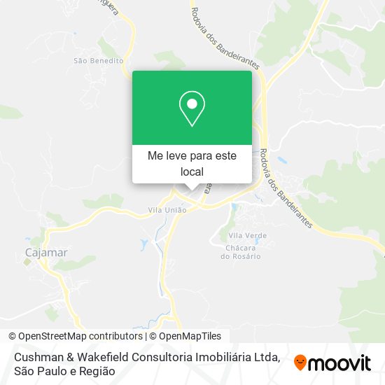 Cushman & Wakefield Consultoria Imobiliária Ltda mapa