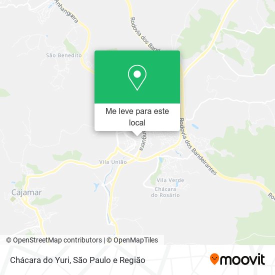 Chácara do Yuri mapa