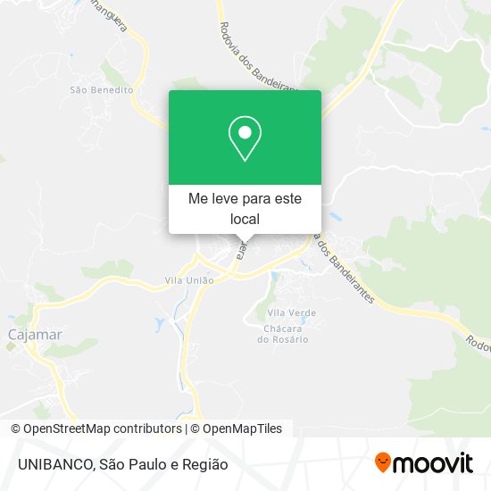 UNIBANCO mapa