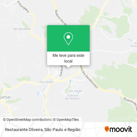 Restaurante Oliveira mapa