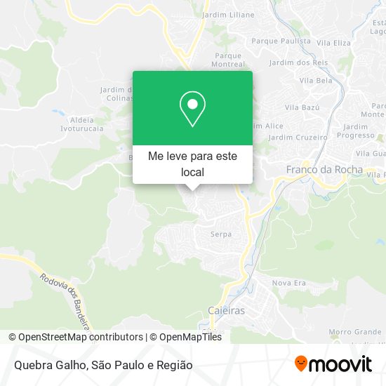 Quebra Galho mapa