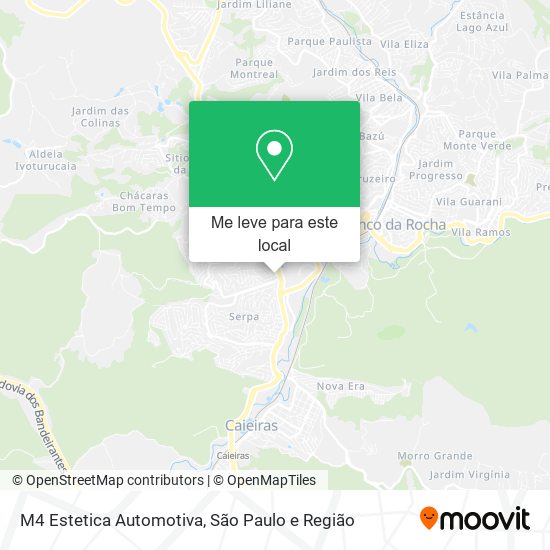 M4 Estetica Automotiva mapa