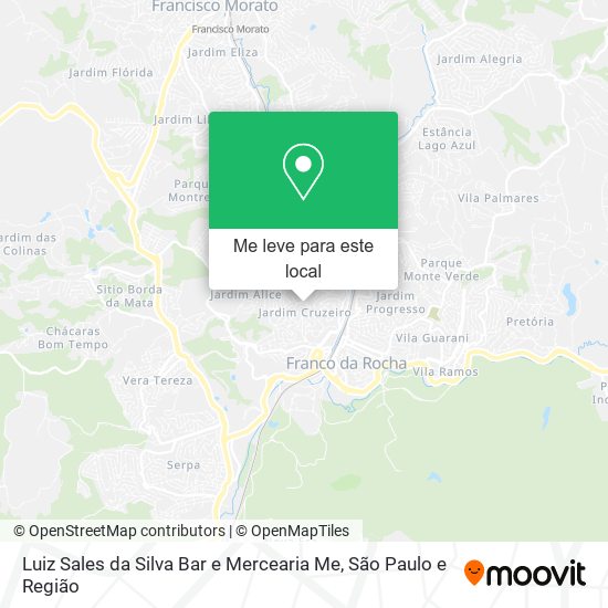 Luiz Sales da Silva Bar e Mercearia Me mapa