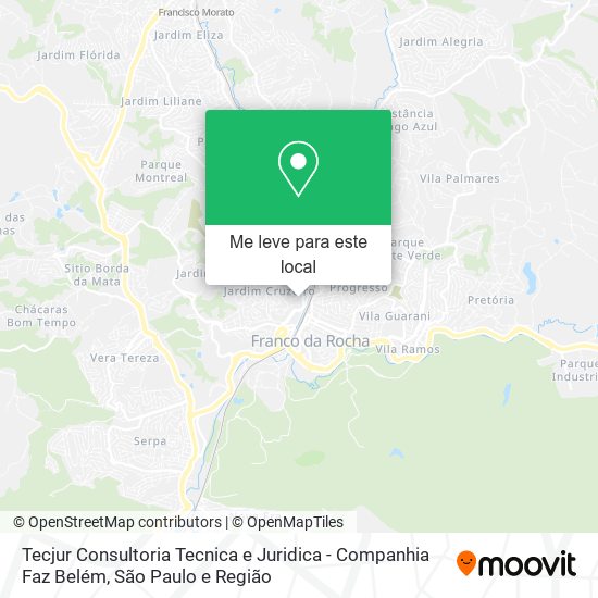 Tecjur Consultoria Tecnica e Juridica - Companhia Faz Belém mapa