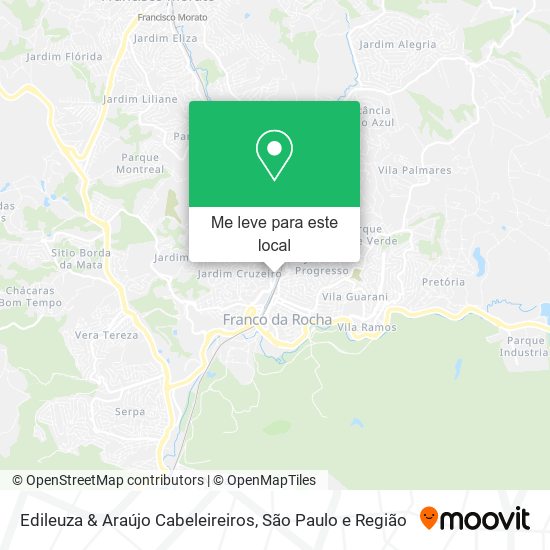 Edileuza & Araújo Cabeleireiros mapa