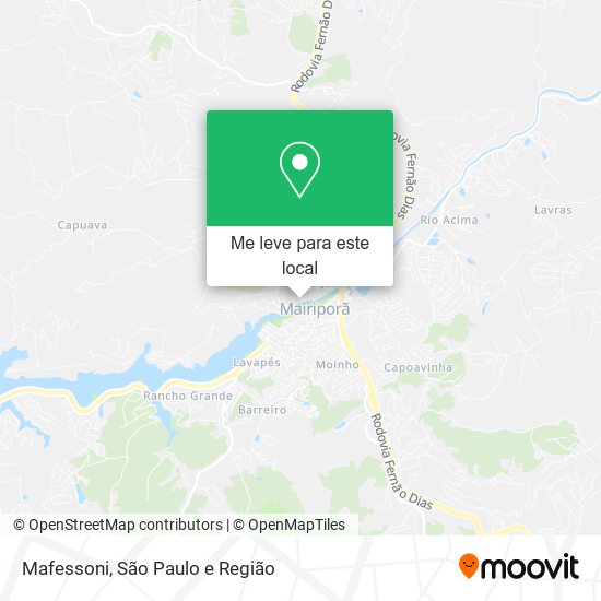 Mafessoni mapa
