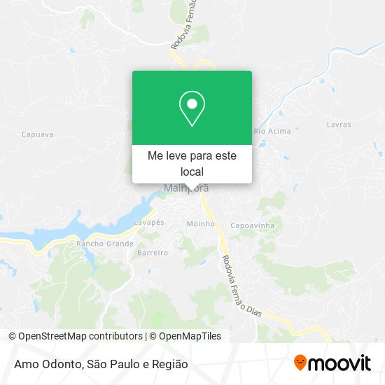 Amo Odonto mapa