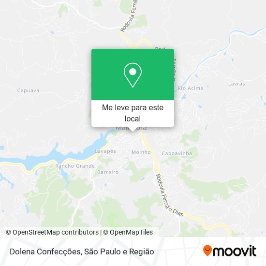 Dolena Confecções mapa