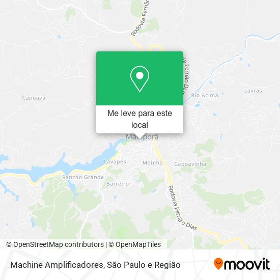 Machine Amplificadores mapa