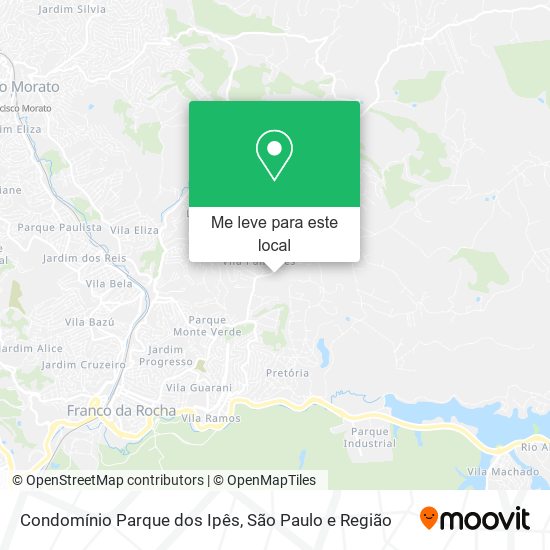 Condomínio Parque dos Ipês mapa