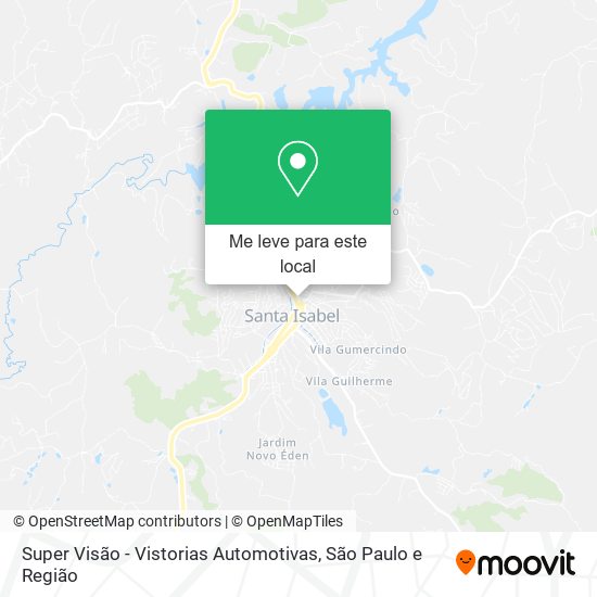 Super Visão - Vistorias Automotivas mapa