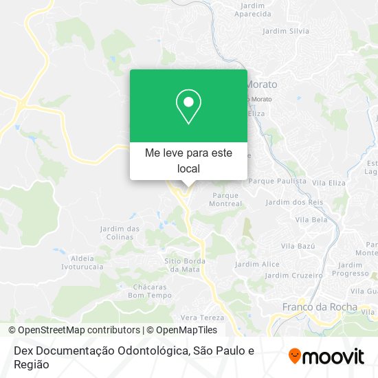 Dex Documentação Odontológica mapa