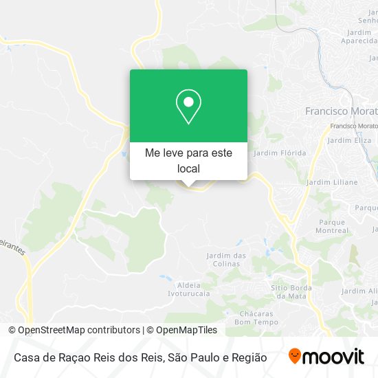 Casa de Raçao Reis dos Reis mapa