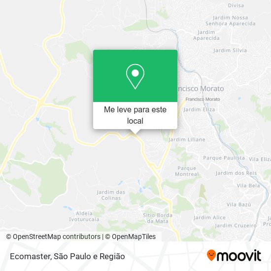 Ecomaster mapa