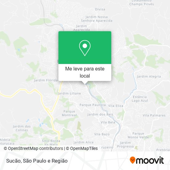 Sucão mapa