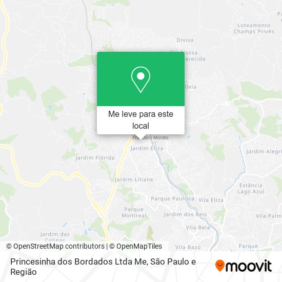 Princesinha dos Bordados Ltda Me mapa