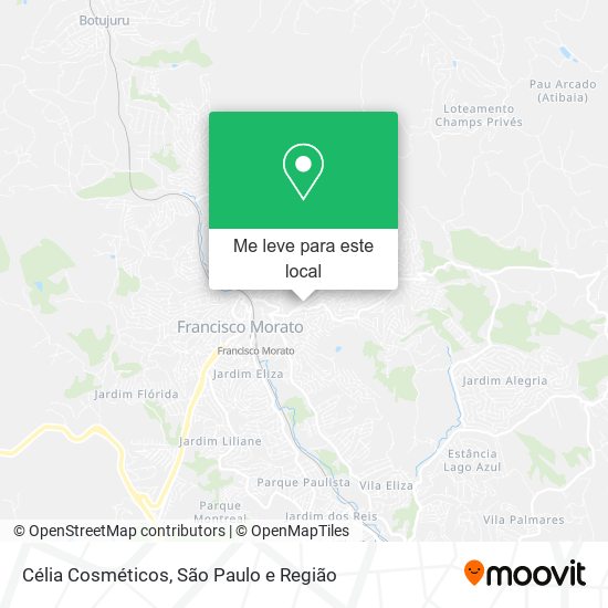Célia Cosméticos mapa