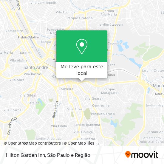 Hilton Garden Inn mapa
