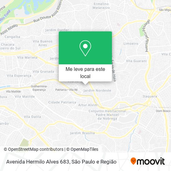 Avenida Hermilo Alves 683 mapa