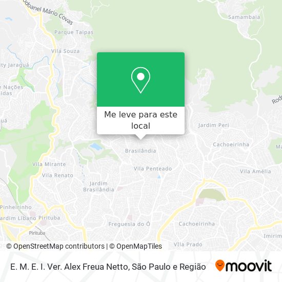 E. M. E. I. Ver. Alex Freua Netto mapa