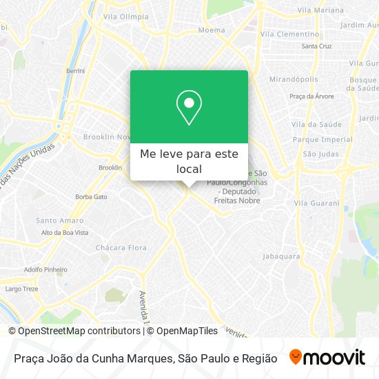 Praça João da Cunha Marques mapa