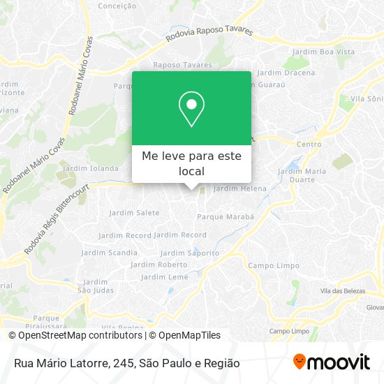 Rua Mário Latorre, 245 mapa
