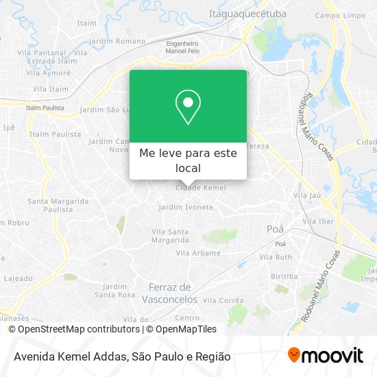 Avenida Kemel Addas mapa