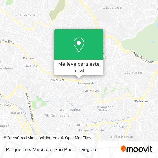 Parque Luis Mucciolo mapa