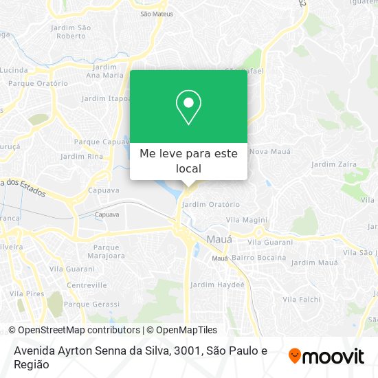 Avenida Ayrton Senna da Silva, 3001 mapa
