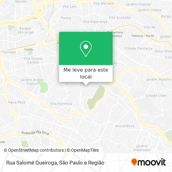 Rua Salomé Queiroga mapa