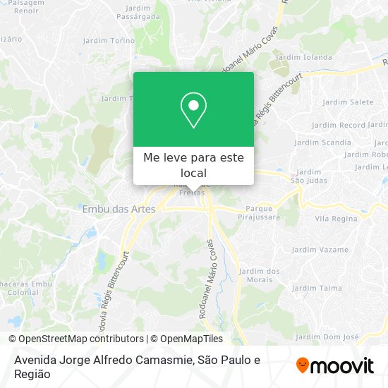 Avenida Jorge Alfredo Camasmie mapa