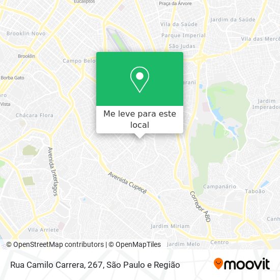 Rua Camilo Carrera, 267 mapa