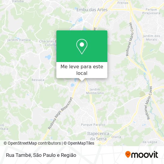 Rua També mapa