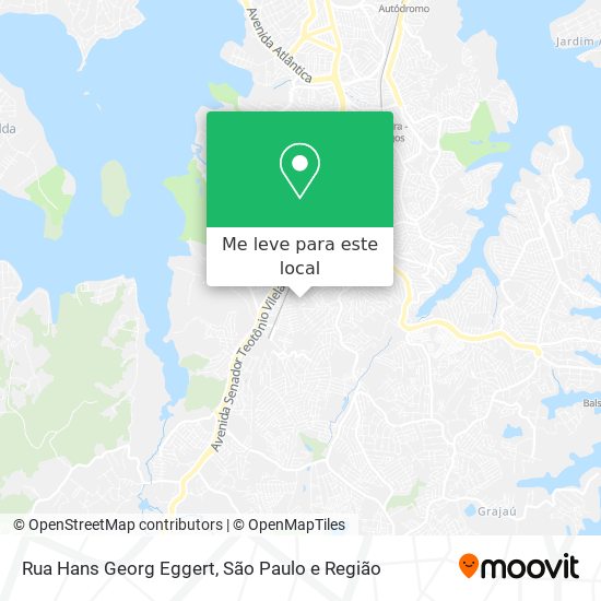 Rua Hans Georg Eggert mapa