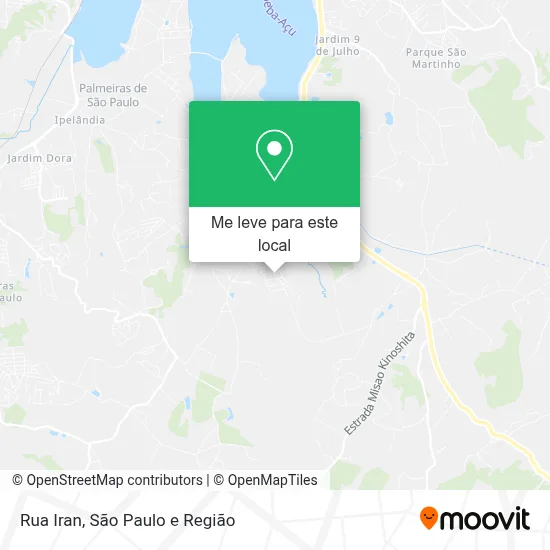 Rua Iran mapa