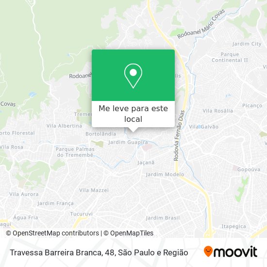 Travessa Barreira Branca, 48 mapa