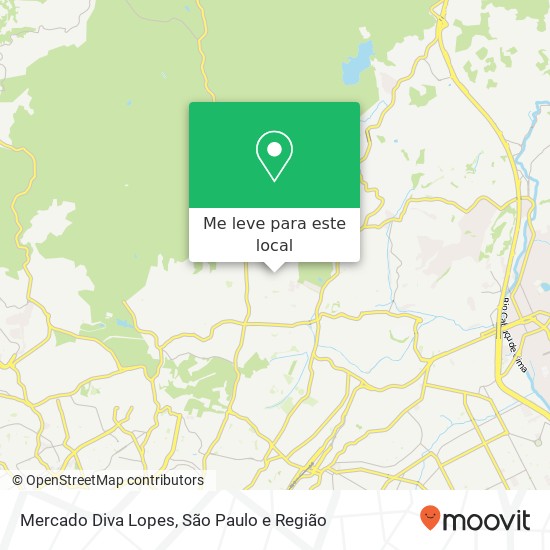 Mercado Diva Lopes mapa