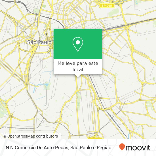 N.N Comercio De Auto Pecas mapa