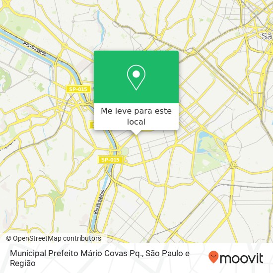 Municipal Prefeito Mário Covas Pq. mapa