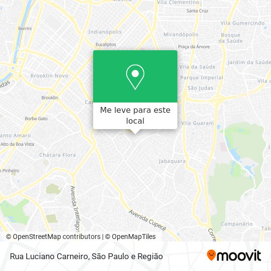 Rua Luciano Carneiro mapa