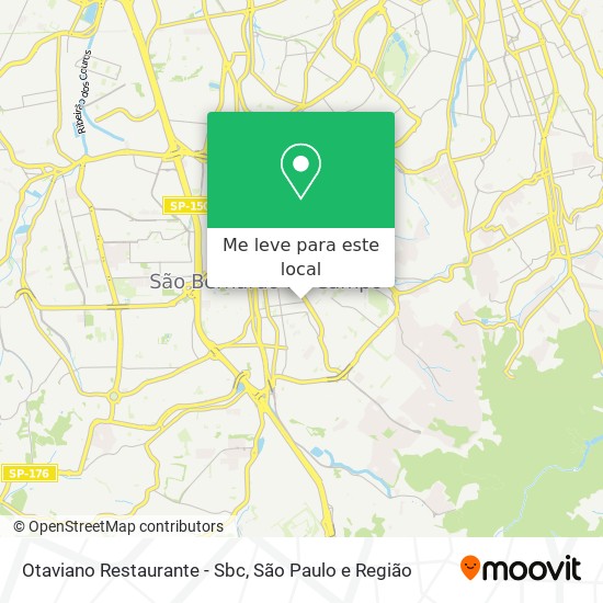 Otaviano Restaurante - Sbc mapa