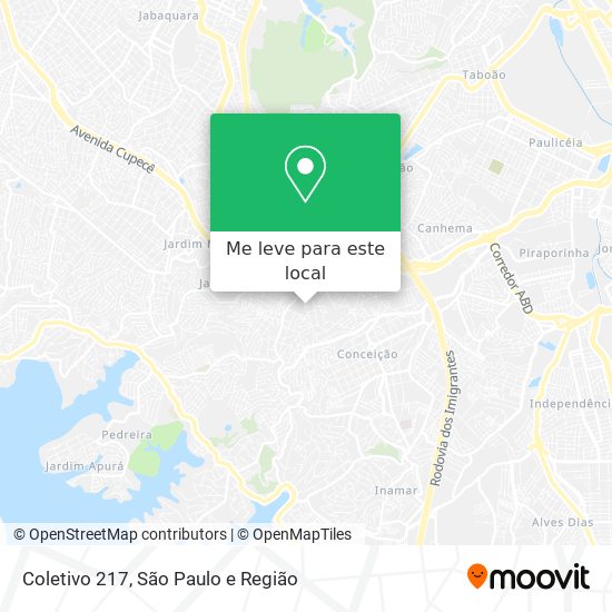 Coletivo 217 mapa